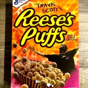 Travis Scott X Reeses Puffs Cereal 100% New Sold Out Limited